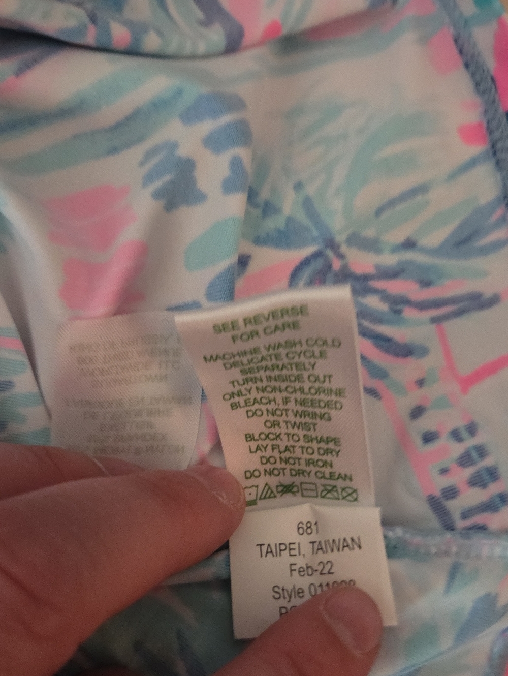 NWT Lilly Pulitzer Meryl Luxletic Tennis Racerback Top Size M - Picture 8 of 8